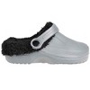 FOAMWALK Toddler Boy's Furry Little Solid Clog with Faux Shearling Lining - Toddler Classic Lined Clog - 2 of 4