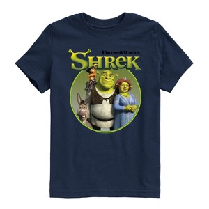 Boys' - Shrek - Group Short Sleeve Graphic T-Shirt - 1 of 4