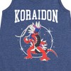 - Pokémon - Koraidon Collegiate Graphic Sleeveless Aline Dress - 2 of 4