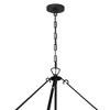 Crystorama Lighting Emory 22 - Light Chandelier in  Black Forged - 3 of 4