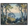 Art Remedy Forest on the Shoreline Rustic Chic Farmhouse Wall Art Framed - 2 of 4