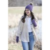Britt's Knits Womens Stylish Warm Knit Mainstay Plush-Lined Pom Pom Cold Weather Hat - 3 of 4