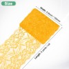 Unique Bargains Elastic Lace Fabric Ribbon Stretchy Trim W Floral Pattern for Bridal Wedding 1 Pc - 3 of 4