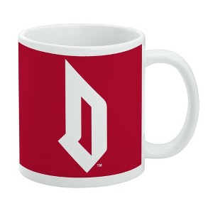 Duquesne University Secondary Logo Ceramic Coffee Mug Novelty Gift Mugs for Coffee Tea and Hot Drinks 11oz White - 1 of 4