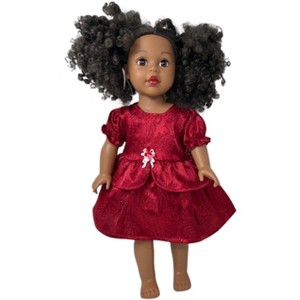 Doll Clothes Superstore Handmade Scarlet Princess Dress Fits Our Generation American Girl My Life Dolls - 1 of 4