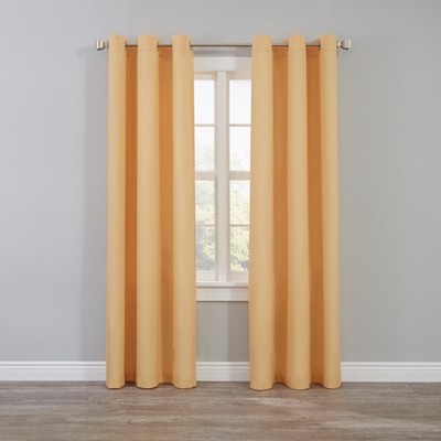 BrylaneHome BH Studio Microfiber Grommet Panel