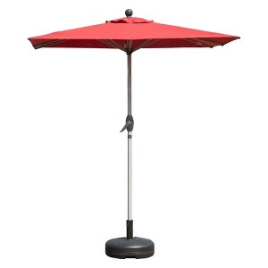 PAGED Rectangle Patio Umbrella Modern Market Umbrella with Lift, Tilt, Crank for Garden and Poolside, Umbrella Base Not Included - 1 of 4
