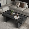 NicBex 48" Rectangular American Industrial Coffee Table,Rustic 2-Tier Center Table,Reclaimed Wood Design Coffee Table for Living Room - 4 of 4