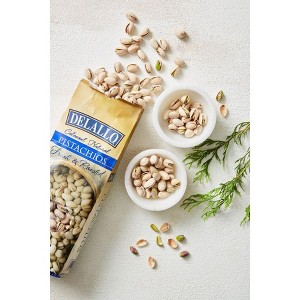 DeLallo Pistachios Gift Bag, Roasted Gourmet Nuts, 2 Pounds - 1 of 2