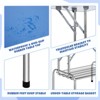 48" Dog Grooming Table Adjustable Height Pet Drying Desktop Foldable Pet Grooming Table with Arms,Max Capacity Up to 330Lbs - 4 of 4