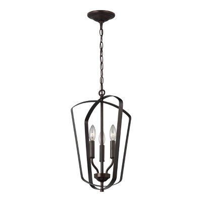 Generation Lighting Romee 3 light Heirloom Bronze Pendant 5134903-782