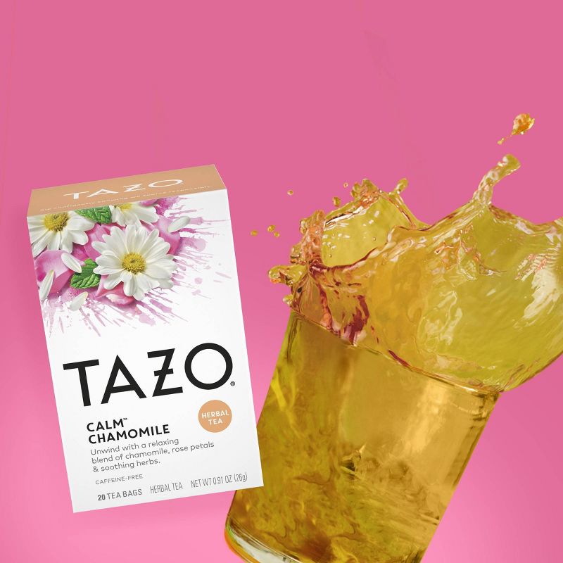 Tazo Calm Chamomile Herbal Tea - 20ct, 6 of 10