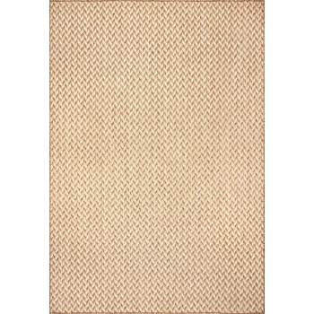 Bardot Hand-Knotted Wool Abstract Modern High Low 8'x10' Rug