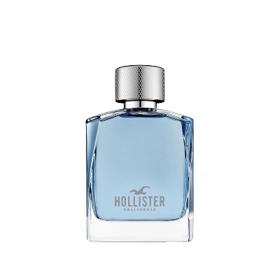 Hollister Wave Eau de Toilette Spray for Men 3.4 oz – Fresh Aquatic Cologne with Bamboo Leaf, Citrus, Cypress & Musk, Long Lasting Everyday Fragrance
