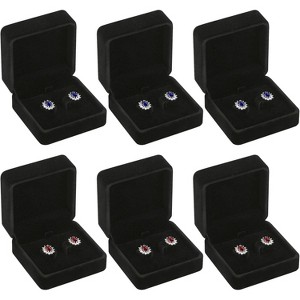 6 Pieces Jewelry Gift Boxes for Christmas Wedding Engagement Birthday Anniversary - 1 of 4