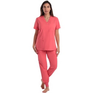 Just Love Women's V-Neck Scrub Set with Jogger Pants  Comfortable and Stylish Medical Uniform - 1 of 3