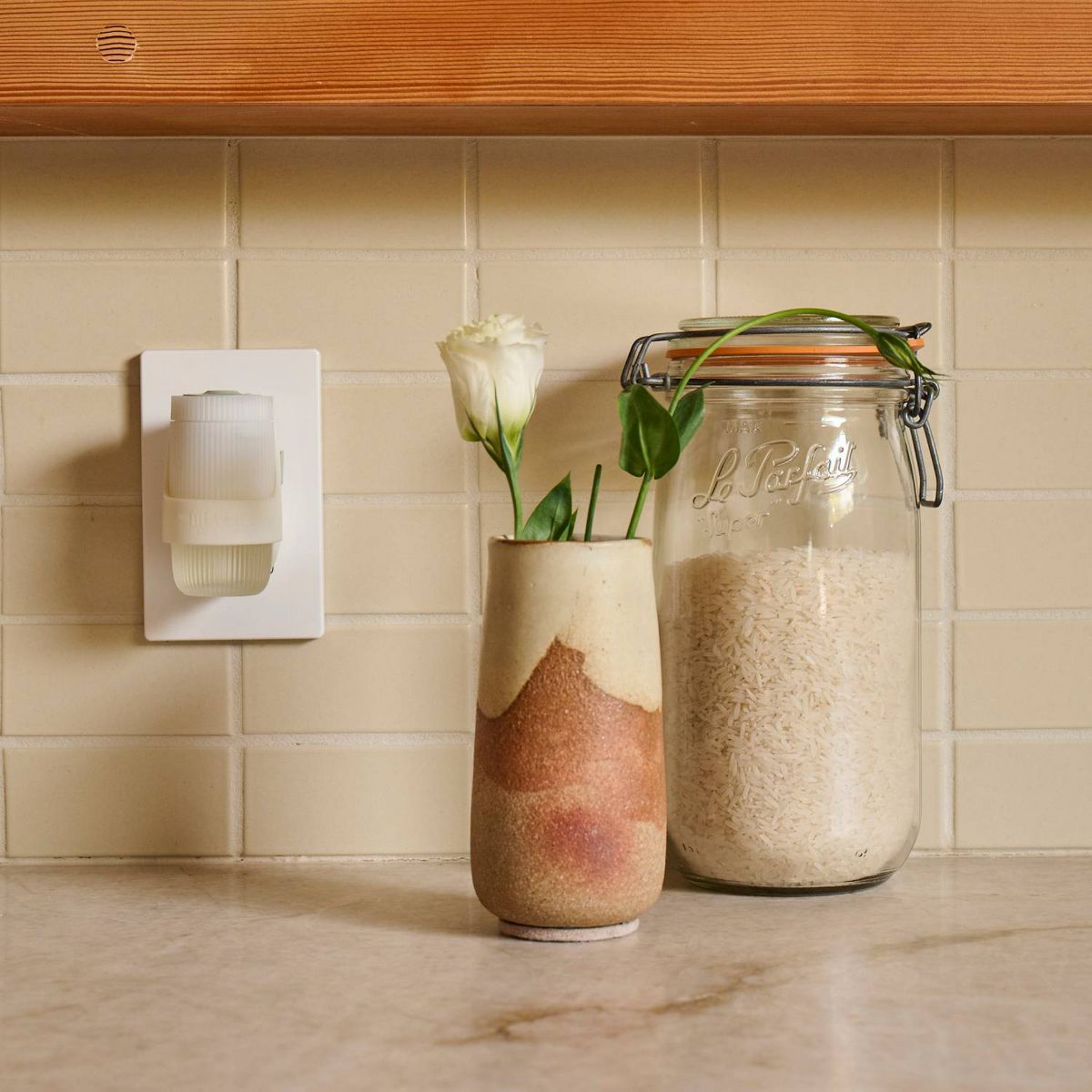 Mrs. Meyer's Clean Day Plug-In Scented Oil Warmer Rain - thumbnail 9