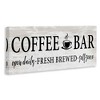 Stupell Industries Coffee Bar Cafe Rustic Sign, 24" x 10" - 3 of 4