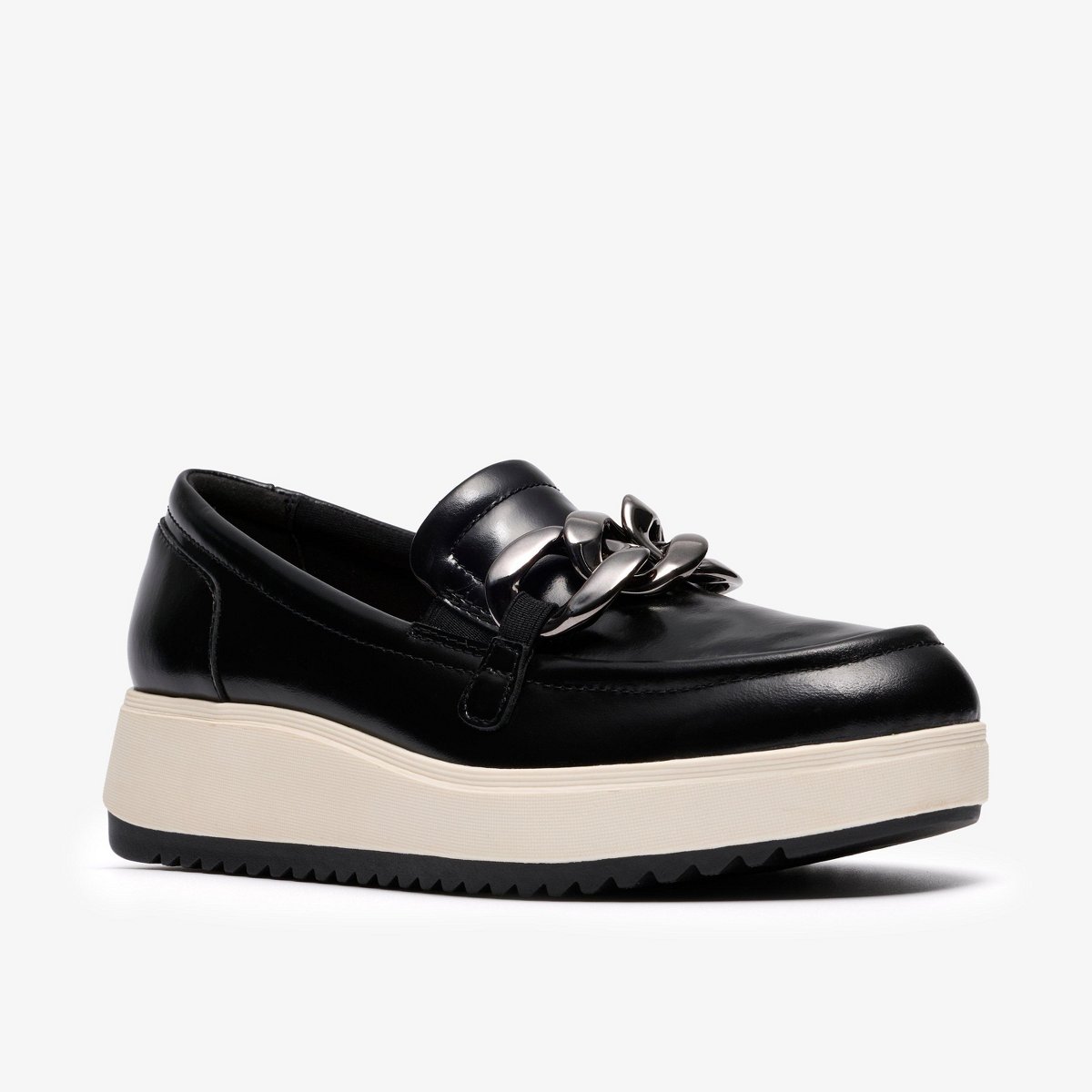 Обувь Clarks Womens Zylah May Black Shoes 6 Wide — фото 4
