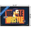 Trends International Ted Lasso - Roy Kent Whistle Framed Wall Poster Prints - 3 of 4