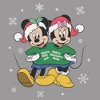 Juniors Mickey & Friends Nice and Naughty Christmas Duo Sweatshirt - 2 of 4