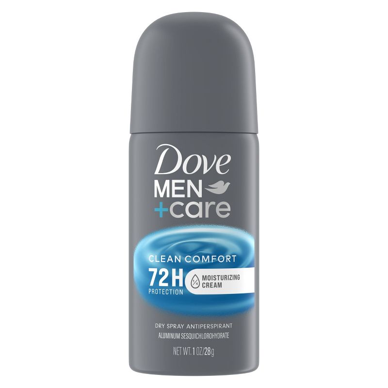 Dove Men+Care 72Hr Clean Comfort Travel Antiperspirant &#38; Deodorant Dry Spray Trial Size - 1oz, 3 of 8