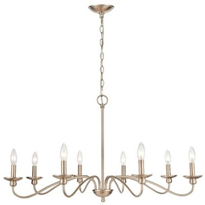 Millennium Lighting Delvona 8 - Light Chandelier in  Modern Gold