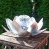 Moonelit Creations Lotus Flower Solar LED Garden Path Light Silver - 2 of 4