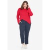 ellos Plus Size Woven Soft Pants - 4 of 4