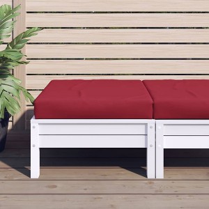vidaXL Pallet Cushion Wine Red Oxford Fabric - 1 of 4