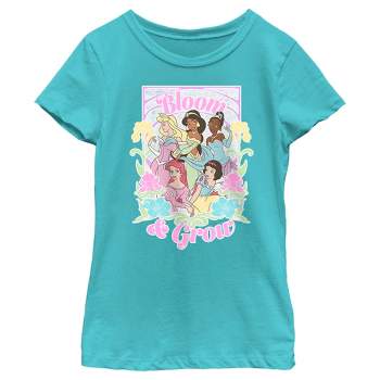 Girl's Disney Bloom and Grow Pastels T-Shirt