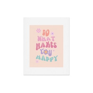 Deny Designs Cocoon Design Danish Pastel Retro Inspirational Quote Art Print - 1 of 4