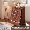 GAOMON 5 Fluted Drawer Dresser,47.2"Tall Modern Curved Profile Wooden Chest for Bedroom, Living Room,Hallway - 2 of 4