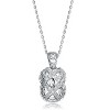 Guili Halloween Halloween Sterling Silver White Cubic Zirconia Pendant - 2 of 3