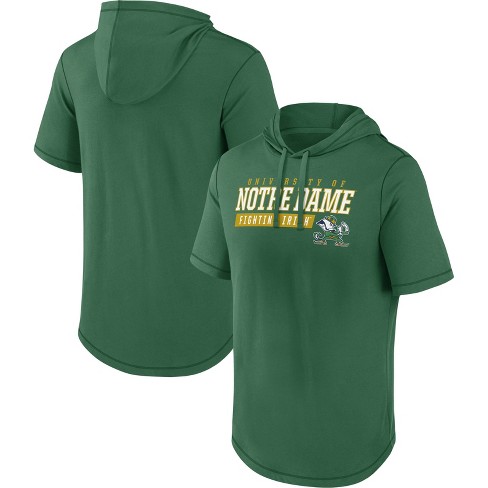 Ncaa Notre Dame Fighting Irish Men's Short Sleeve Hooded T-shirt : Target