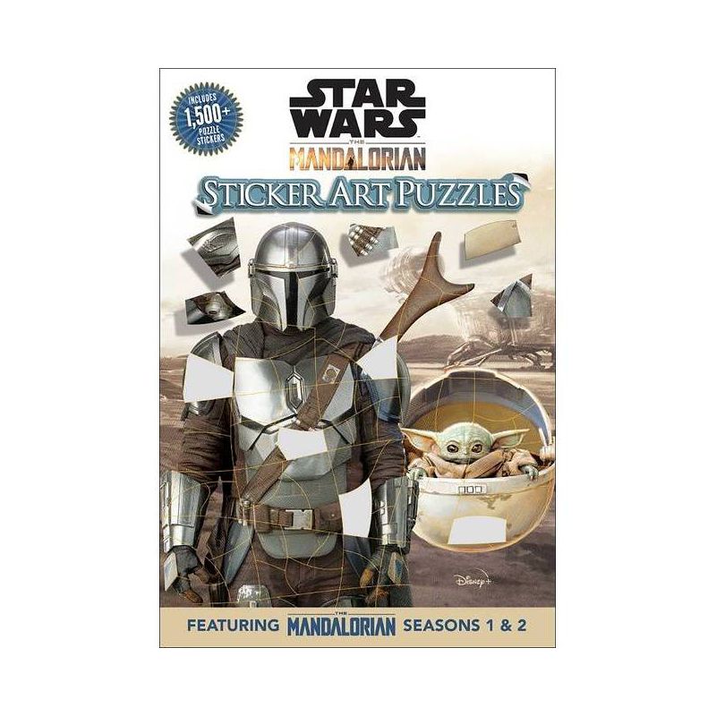Star Wars: The Mandalorian Sticker Art Puzzles - by  Steve Behling (Paperback), 1 of 2