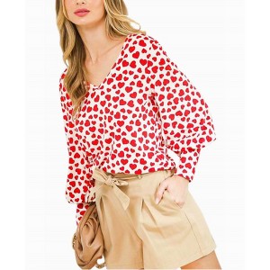 Women's Valentine's Day Top - Vanilla Monkey - 1 of 1