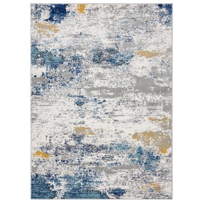 Luxe Weavers Modern Abstract Watercolor Area Rug