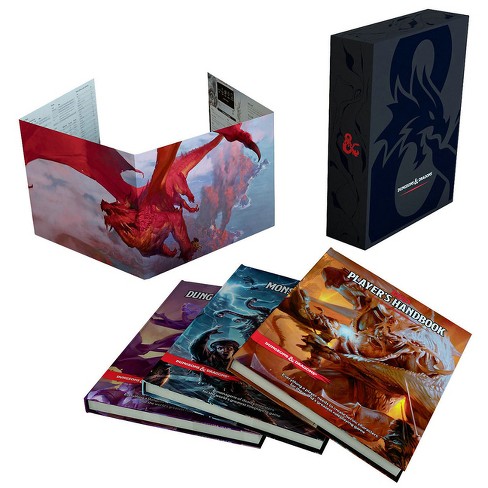 Dungeons & Dragons Core Rulebooks Gift Set (special Foil Covers Edition  With Slipcase, Player's Handbook, Dungeon Master's Guide, Monster Manual,  Dm : Target