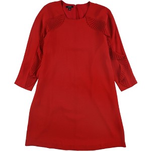 Alfani Womens Pleated Ruffle Sheath Dress - 1 of 1