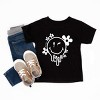 The Juniper Shop SmileyWorld Melting Outline Toddler Short Sleeve Tee - 3 of 4