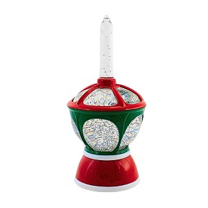 Roman 9.25 In Lighted Swirl Bubble Light Vintage-Looking Confetti Lites Figurines - 1 of 4