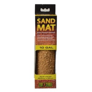 Exo-Terra Sand Mat Desert Terrarium Substrate - 10 Gallon (19.5"L x 9.75"W) - 1 of 3