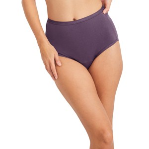 Jockey Women's Worry Free Cotton Stretch Moderate Absorbency Brief - 1 of 4