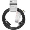 Monoprice 3-Prong Extension Cord - 25 Feet - Black | NEMA 5-15P to NEMA 5-15R, 16AWG, 13A - 2 of 4