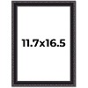 PosterPalooza | Antique Red Picture Frame - UV Acrylic, Foam Board Backing, Hanging Hardware - 2 of 4