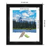 Amanti Art Grand Black Narrow Picture Frame - 4 of 4