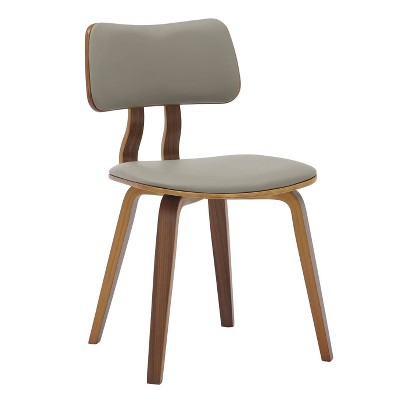 walnut/light grey
