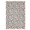 Hudson Baby Infant Girl Cotton Flannel Burp Cloths 7pk, Leopard, One Size - 2 of 2