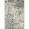 Modern Abstract Area Rug - Washable Indoor Carpet, Non Slip Low Pile Contemporary Geometric Accent Rug for Living Room Bedroom - 2 of 4